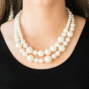 Paparazzi Gold Pearl Necklace